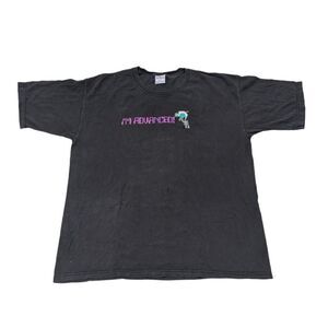 2002 Vintage Invader Zim I'm Advanced Nickelodeon Cartoon T-Shirt Size XXL‎ Y2K